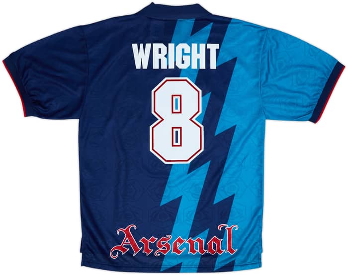 1995-96 Arsenal Camiseta de visitante Wright #8 - 8/10 - (L)
