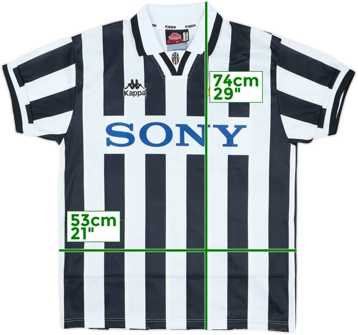1995-97 Juventus Home Shirt - 4/10 - (M)
