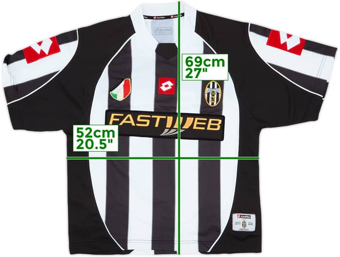 2002-03 Juventus Home Shirt #15 - 4/10 - (S)