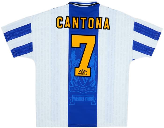 1994-96 Manchester United Third Shirt Cantona #7 - 9/10 - (XL)