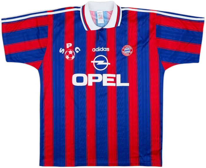 1995-97 Bayern Munich Home Shirt #5 - 7/10 - (XL)