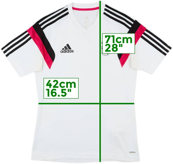 2014-15 Real Madrid adidas Training Shirt - 5/10 - (S)
