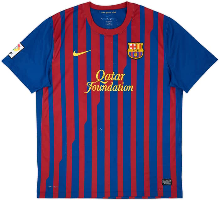 2011-12 Barcelona Home Shirt - 5/10 - (XL)