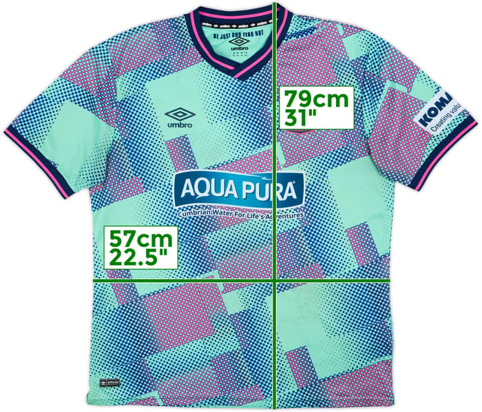Camiseta de visitante del Carlisle United 2024-25 - 8/10 - (XXL)
