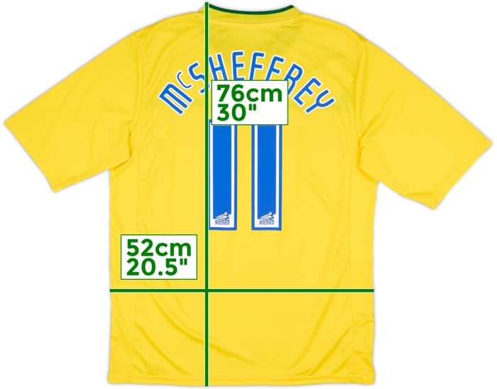 2012-13 Coventry Away Shirt McSheffrey #11 - 7/10 - (XL)