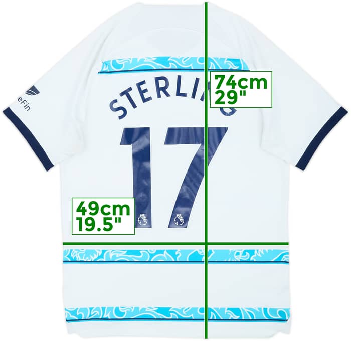 2022-23 Chelsea Away Shirt Sterling #17 - 4/10 - (M)