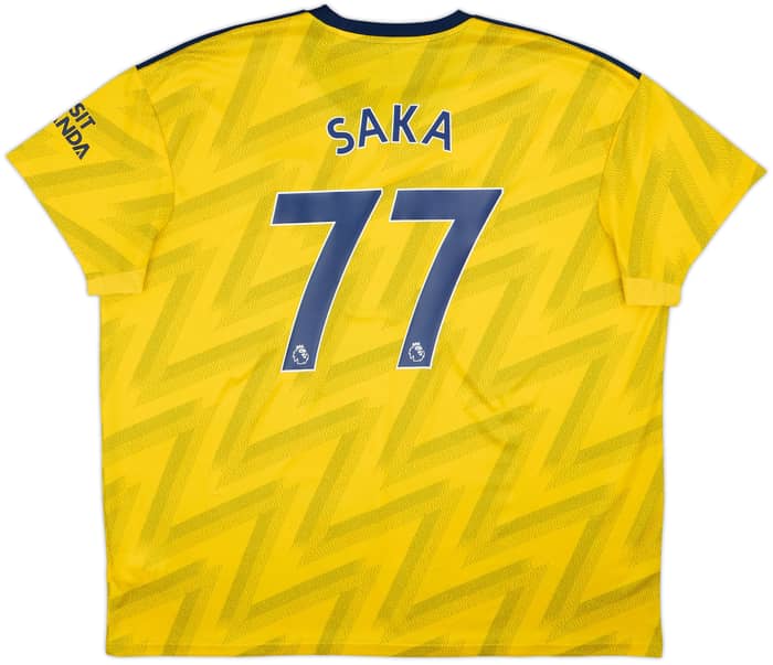 2019-20 Arsenal Away Shirt Saka #77 - 7/10 - (3XL)