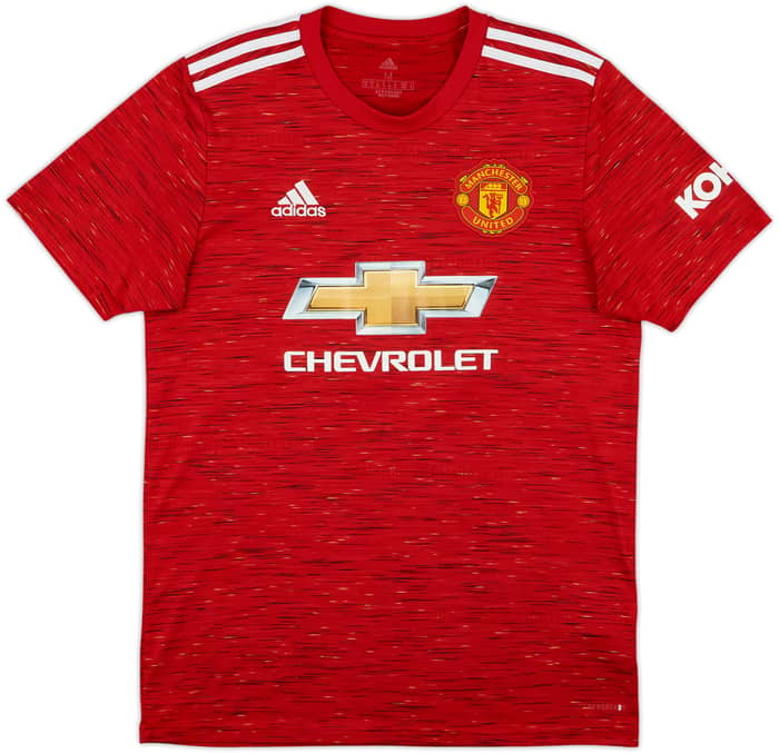 2020-21 Manchester United Home Shirt B.Fernandes #18 - 5/10 - (M)