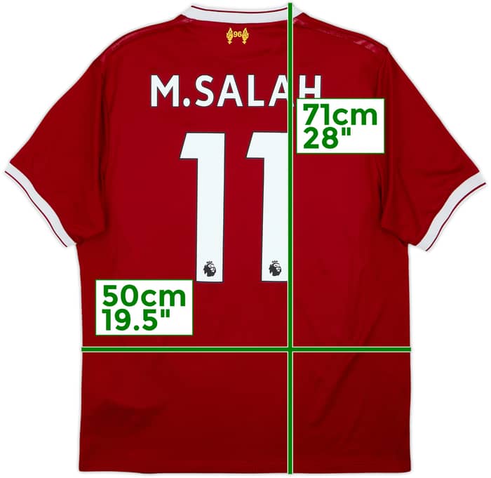 2017-18 Liverpool 125 Años Camiseta Local M.Salah #11 - 6/10 - (M)