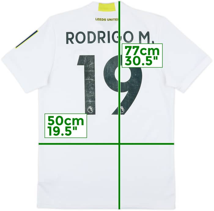2021-22 Leeds United Home Shirt Rodrigo M. #19 - 6/10 - (M)