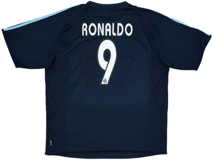 2003-04 Real Madrid Away Shirt Ronaldo #9 - 6/10 - (XXL)