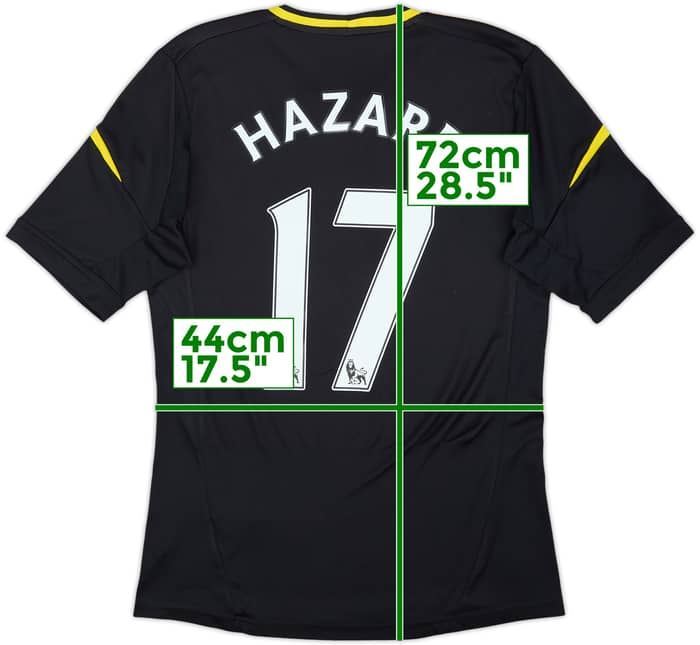 2012-13 Chelsea Third Shirt Hazard #17 - 6/10 - (S)