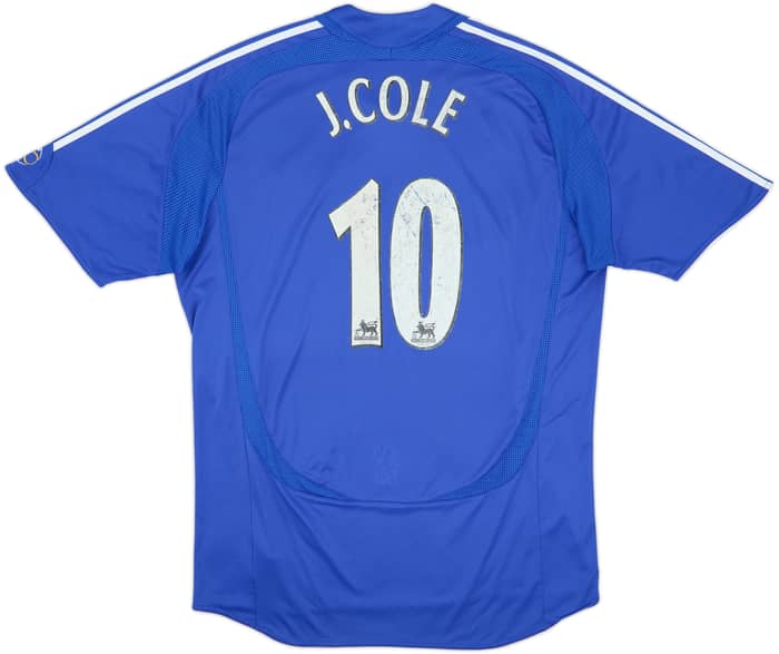 2006-08 Chelsea Home Shirt J. Cole #10 - 5/10 - (XL)