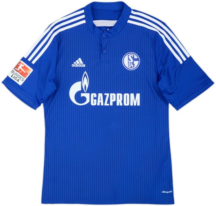 2014-16 Schalke Home Shirt Prince #9 - 8/10 - (L)