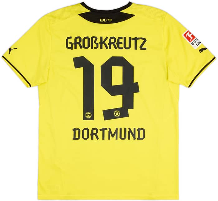 2013-14 Borussia Dortmund Home Shirt Grosskreutz #19 - 7/10 - (L)