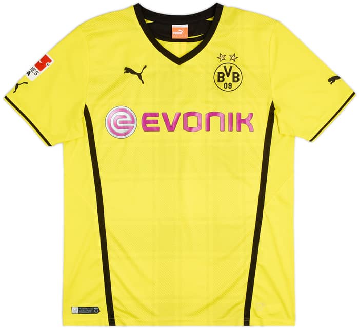 2013-14 Borussia Dortmund Home Shirt Grosskreutz #19 - 7/10 - (L)