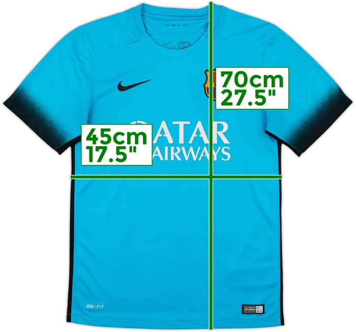 2015-16 Barcelona Third Shirt - 5/10 - (S)