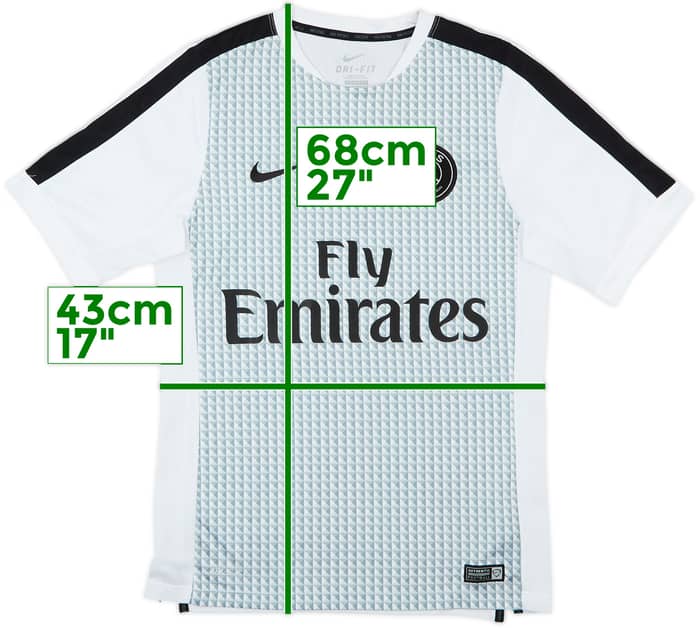 2014-15 Paris Saint-Germain Nike Training Shirt - 9/10 - (S)