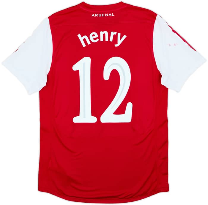 2011-12 Arsenal Player Issue Home Shirt Henry #12 - 5/10 - (L)
