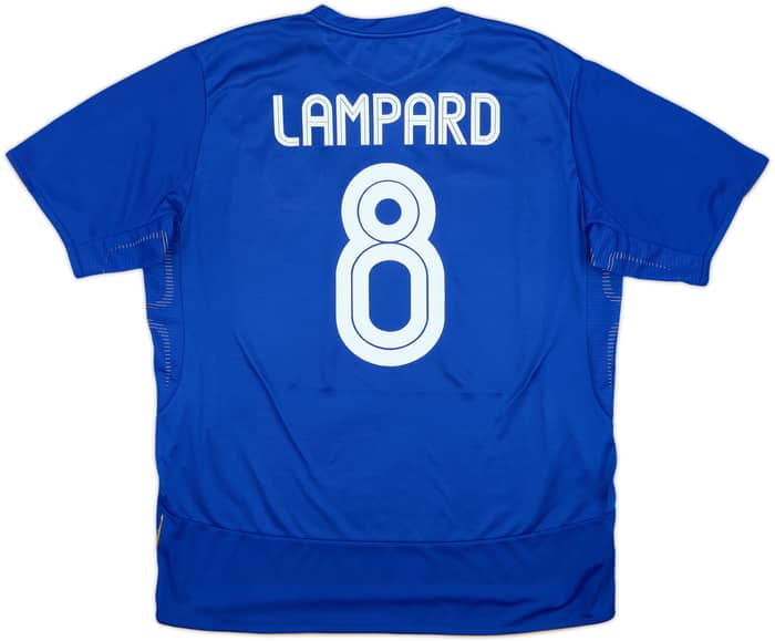 2005-06 Chelsea Camiseta Local Centenario Lampard #8 - 5/10 - (XL)