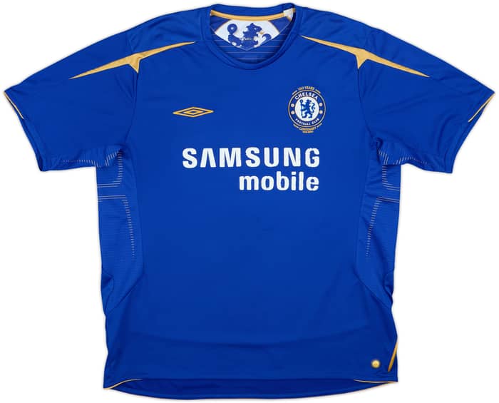 2005-06 Chelsea Camiseta Local Centenario Lampard #8 - 5/10 - (XL)
