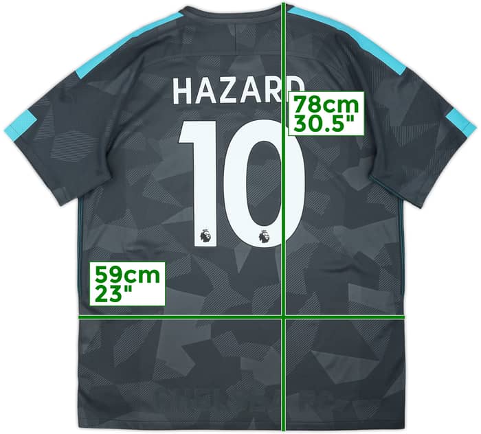 2017-18 Chelsea Third Shirt Hazard #10 - 7/10 - (XL)