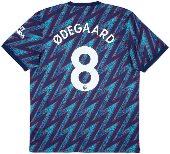 2021-22 Arsenal Third Shirt Odegaard #8 - 10/10 - (L)