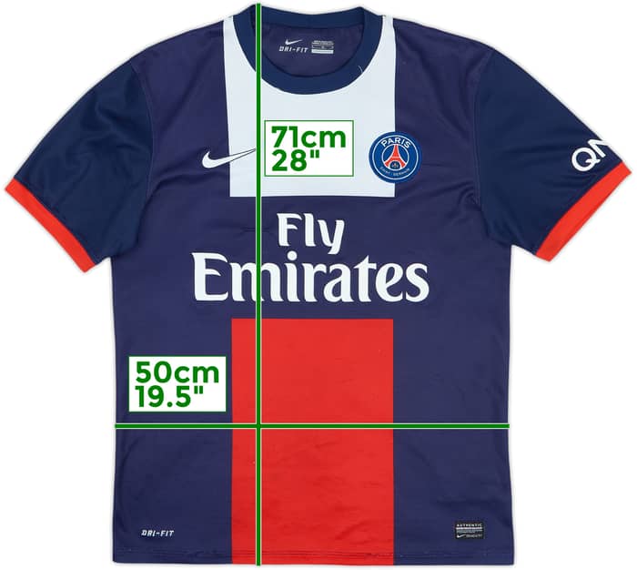Camiseta de local del Paris Saint-Germain 2013-14 - 5/10 - (M)