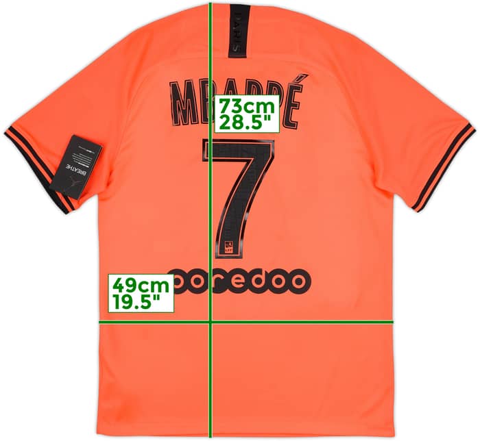 2019-20 Paris Saint-Germain Away Shirt Mbappe #7 (M)