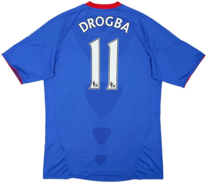 2010-11 Chelsea Home Shirt Drogba #11 - 7/10 - (M)