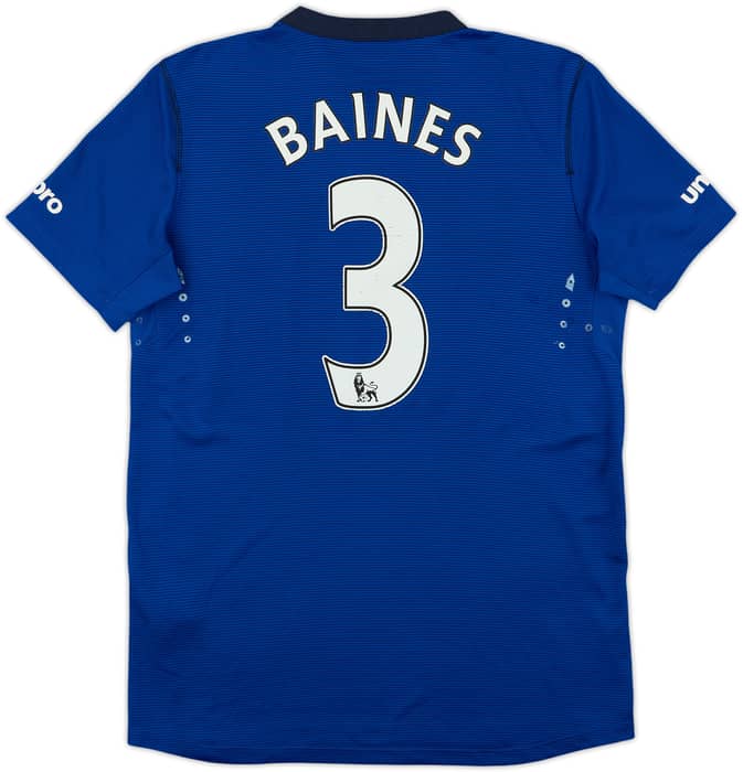 2014-15 Everton Home Shirt Baines #3 - 6/10 - (S)