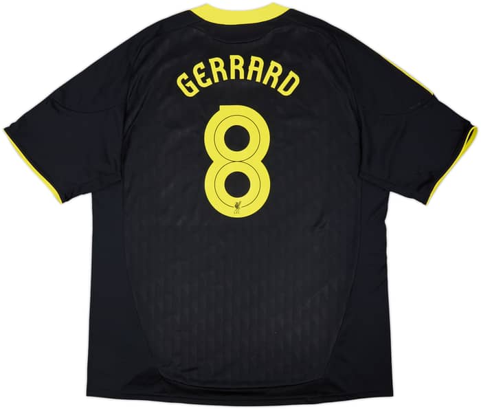 2010-11 Liverpool Third Shirt Gerrard #8 - 7/10 - (3XL)