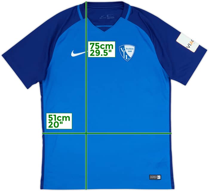 2017-18 VFL Bochum Camiseta Local - 8/10 - (L)