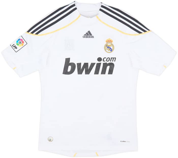 2009-10 Real Madrid Home Shirt Ronaldo #9 - 7/10 - (S)