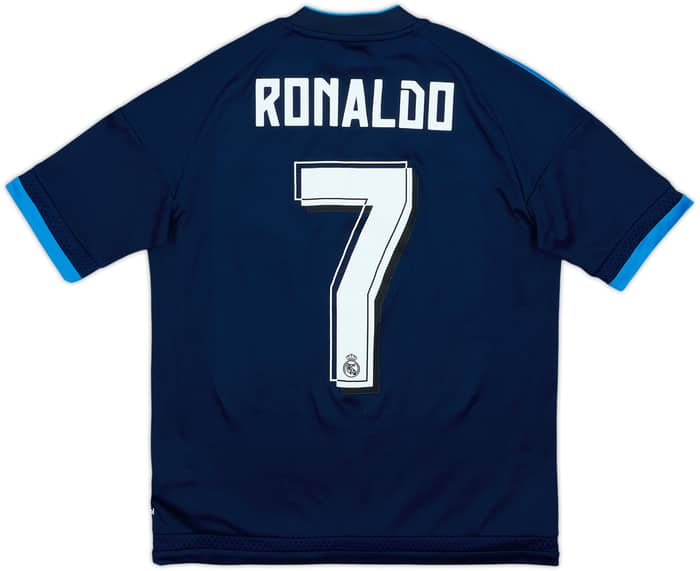 2015-16 Real Madrid Third Shirt Ronaldo #7 - 9/10 - (13-14 Years)