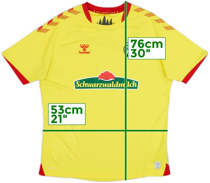 2020-21 Freiburg Third Shirt - 8/10 - (XL)