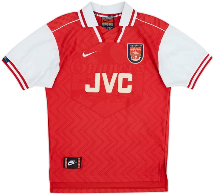 1996-98 Arsenal Home Shirt Wright #8 - 8/10 - (S)