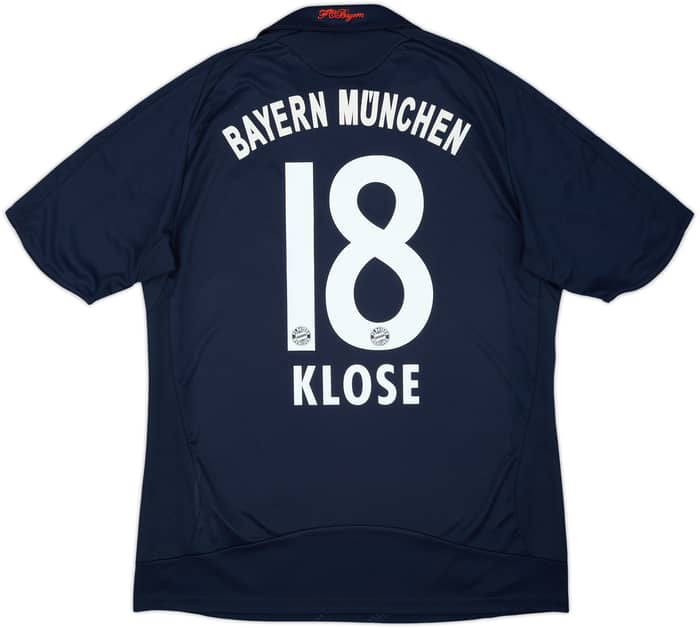 2008-09 Bayern Munich Away Shirt Klose #18 - 9/10 - (L)