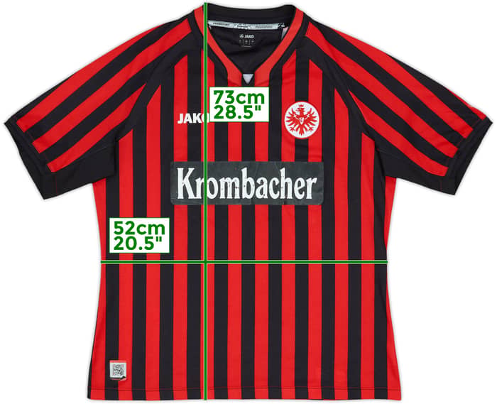 2012-13 Eintracht Frankfurt Home Shirt - 5/10 - (L)