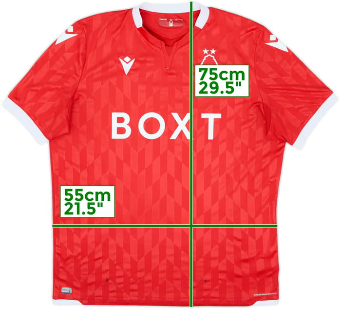 2021-22 Nottingham Forest Home Shirt - 6/10 - (XXL)