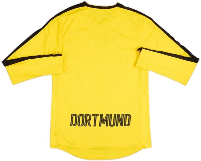 2016-17 Borussia Dortmund Home L/S Shirt - 4/10 - (S)