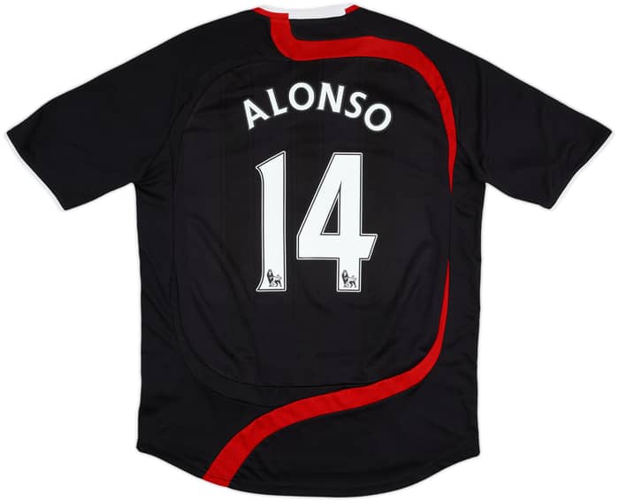 2007-08 Liverpool Third Shirt Alonso #14 - 8/10 - (L)