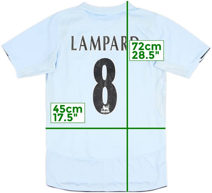 2005-06 Chelsea Maillot extérieur Lampard #8 - 7/10 - (S)