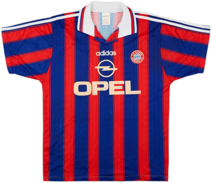 1995-97 Bayern Munich Home Shirt Klinsmann #18 - 4/10 - (M)