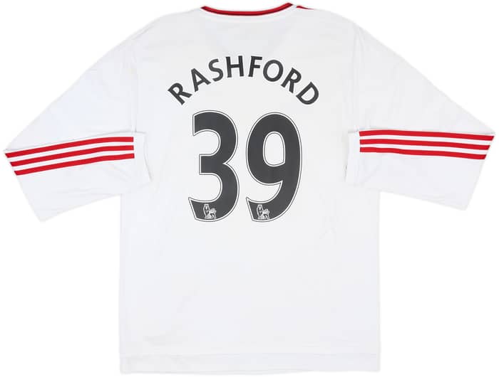 2015-16 Manchester United Away L/S Shirt Rashford #39 - 5/10 - (L)