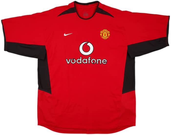 2002-04 Manchester United Home Shirt - 5/10 - (XL)