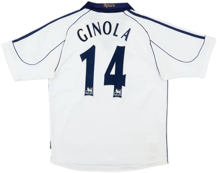 1999-01 Tottenham Home Shirt Ginola #14 - 5/10 - (S)