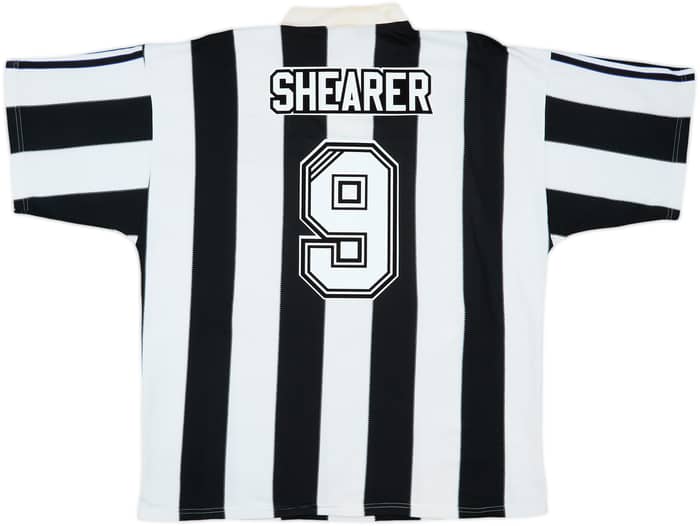 1995-97 Newcastle Home Shirt Shearer #9 - 5/10 - (XXL)