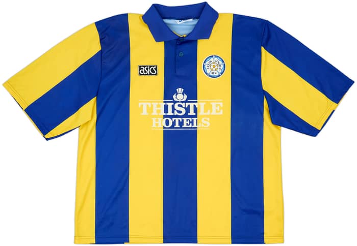 1993-95 Leeds United Away Shirt Radebe #27 - 8/10 - (XXL)