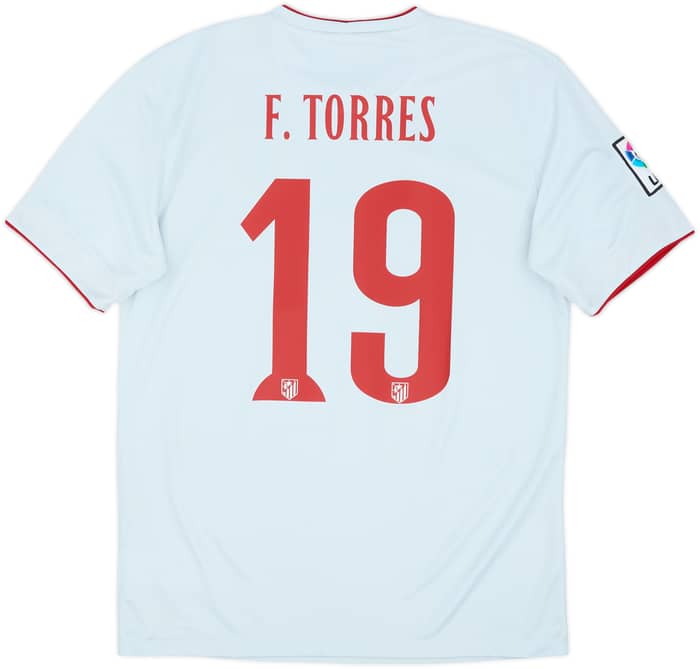 2014-15 Atletico Madrid Away Shirt F.Torres #19 - 7/10 - (M)